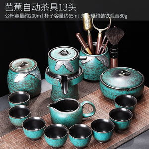 Bubble Turkish Chinese Tea Set Accessories Mugs Maker Afternoon Gaiwan Service Tea Set Cutlery Taza Mate Kitchen Sets YX50TS acacuss