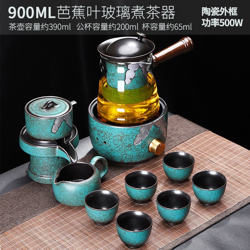 Bubble Turkish Chinese Tea Set Accessories Mugs Maker Afternoon Gaiwan Service Tea Set Cutlery Taza Mate Kitchen Sets YX50TS acacuss