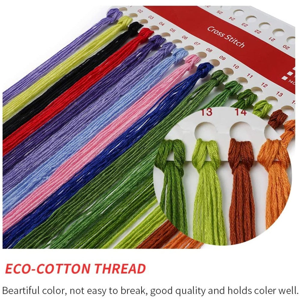 Buddha Religion DIY Embroidery 11CT Cross Stitch Kits Craft Needlework Set Cotton Thread Printed Canvas Home Decoration   Sale acacuss
