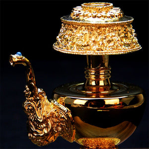 Buddhist Supplies Tibetan Gold Gilt Ben Pakistan Pot Handmade Water Bottle Water Supply Cup Trumpet acacuss