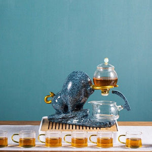 Bullish tea infuser set Organic Tea Gift Box with tea strainer acacuss
