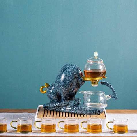 Bullish tea infuser set Organic Tea Gift Box with tea strainer acacuss
