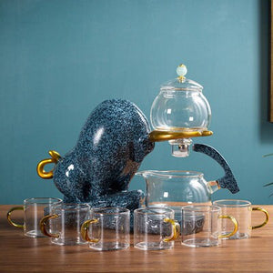 Bullish tea infuser set Organic Tea Gift Box with tea strainer acacuss