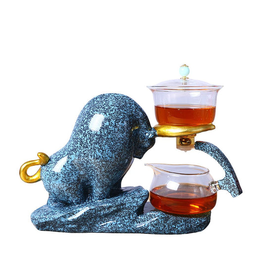 Bullish tea infuser set Organic Tea Gift Box with tea strainer acacuss