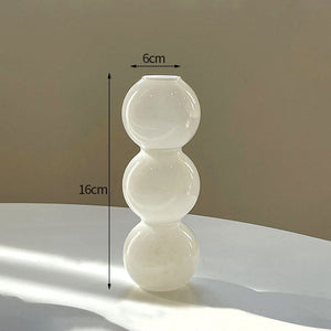 Cactus Glass Vase for Desk Decoration Transparent Glass Vase Hydroponics Plant Modern Decorative Vases Crafts Living Room Decor acacuss
