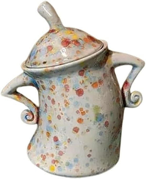 2023 New Canister with Attitude Resin Kitchen Storage Jar with Sealing Cover Creative Decoration Home Ornament Crafts acacuss