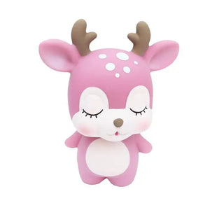 Cartoon Cute Deer Shape Piggy Bank Coin Storage Container Money Jar Coins Money Box Large Savings Box Valentine's Day Gifts acacuss