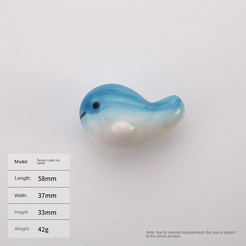 Cartoon Furniture Handles Animal Drawer Knob Ceramic Drawer Knobs Handles for Cabinets and Drawer Lion Panda Fox Children Handle acacuss