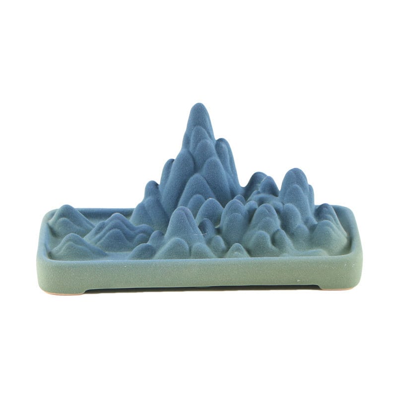 Ceramic Backflow incense burner for cones and sticks acacuss