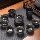 Ceramic Chinese Tea Set Teapot Gaiwan Ceremony Luxury Kung Fu Teaware Sets Gift - Tazas De Te Kitchen Drinkware acacuss
