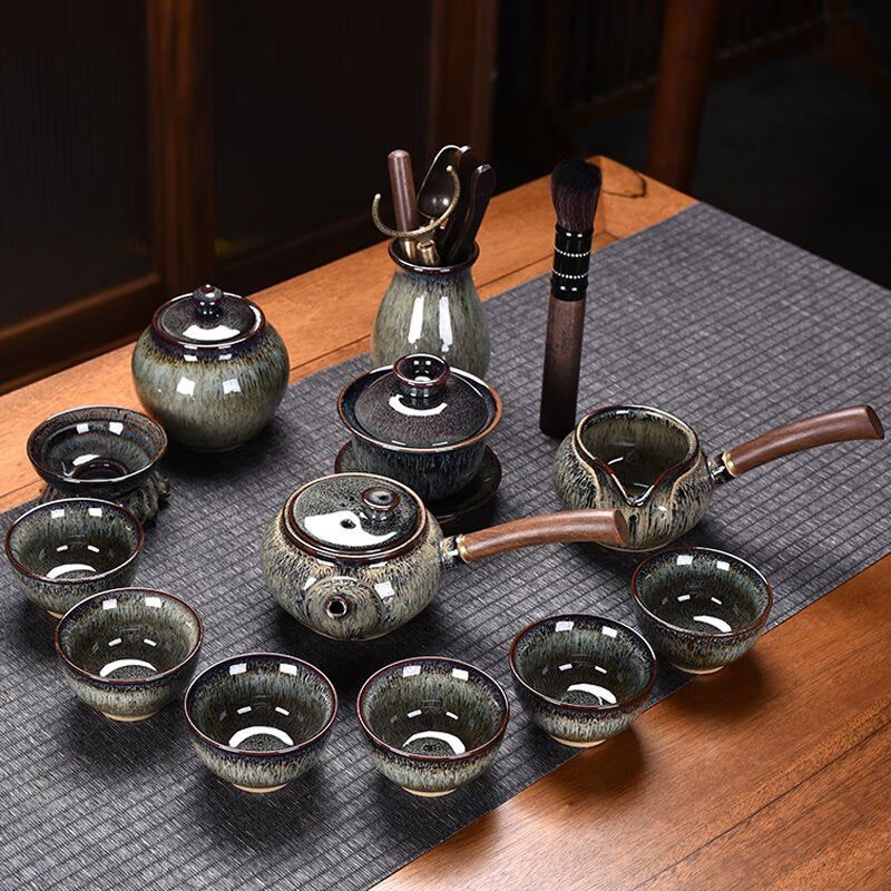 Ceramic Chinese Tea Set Teapot Gaiwan Ceremony Luxury Kung Fu Teaware Sets Gift - Tazas De Te Kitchen Drinkware acacuss