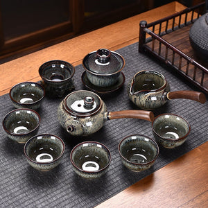 Ceramic Chinese Tea Set Teapot Gaiwan Ceremony Luxury Kung Fu Teaware Sets Gift - Tazas De Te Kitchen Drinkware acacuss