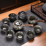 Ceramic Chinese Tea Set Teapot Gaiwan Ceremony Luxury Kung Fu Teaware Sets Gift - Tazas De Te Kitchen Drinkware acacuss