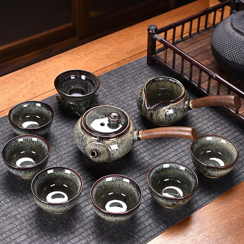 Ceramic Chinese Tea Set Teapot Gaiwan Ceremony Luxury Kung Fu Teaware Sets Gift - Tazas De Te Kitchen Drinkware acacuss