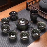 Ceramic Chinese Tea Set Teapot Gaiwan Ceremony Luxury Kung Fu Teaware Sets Gift - Tazas De Te Kitchen Drinkware acacuss