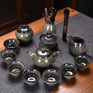 Ceramic Chinese Tea Set Teapot Gaiwan Ceremony Luxury Kung Fu Teaware Sets Gift - Tazas De Te Kitchen Drinkware acacuss