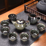 Ceramic Chinese Tea Set Teapot Gaiwan Ceremony Luxury Kung Fu Teaware Sets Gift - Tazas De Te Kitchen Drinkware acacuss