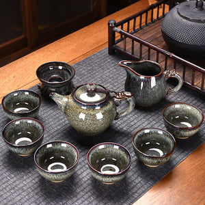 Ceramic Chinese Tea Set Teapot Gaiwan Ceremony Luxury Kung Fu Teaware Sets Gift - Tazas De Te Kitchen Drinkware acacuss