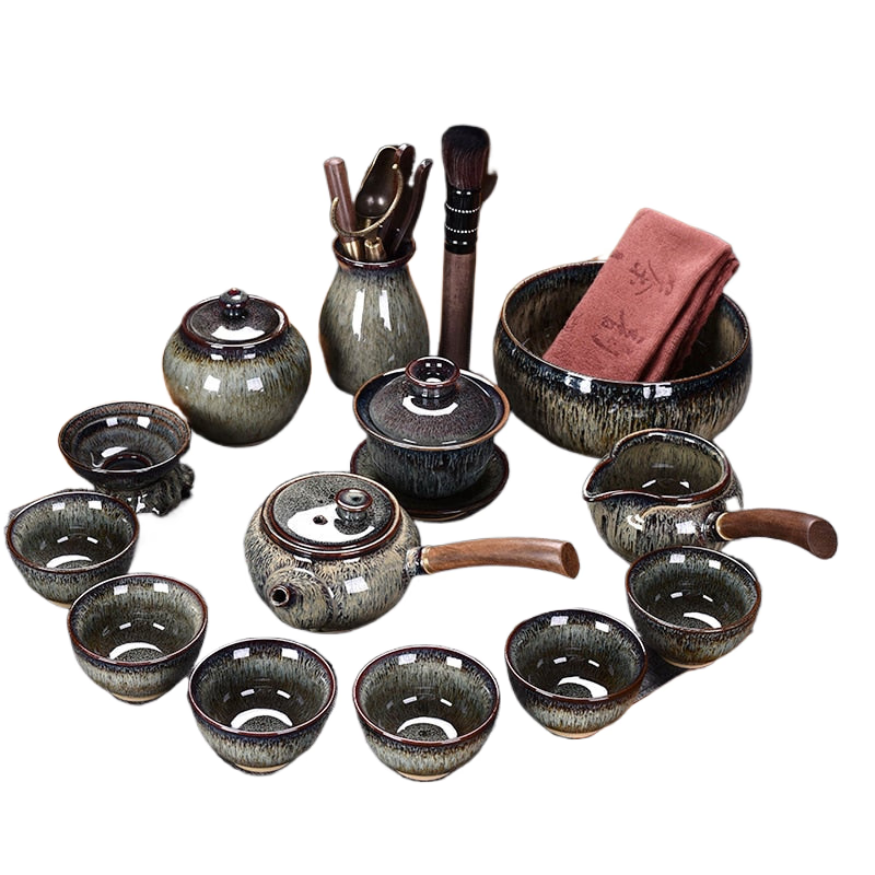 Ceramic Chinese Tea Set Teapot Gaiwan Ceremony Luxury Kung Fu Teaware Sets Gift - Tazas De Te Kitchen Drinkware acacuss