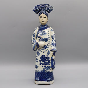 Ceramic Figurines of Chinese Princesses and Empress in Qing Dynasty, Porcelain Statue, Ancient Chinese Lady, Home Decoration acacuss