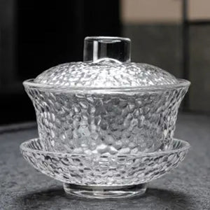 Ceramic Gaiwan jingdezhen Chinese Kungfu Teaset Three talents Tea Bowl Large Teacup Saucer Set Home tea maker Tea ceremony Gift acacuss