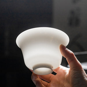 Ceramic Gaiwan jingdezhen Chinese Kungfu Teaset Three talents Tea Bowl Large Teacup Saucer Set Home tea maker Tea ceremony Gift acacuss