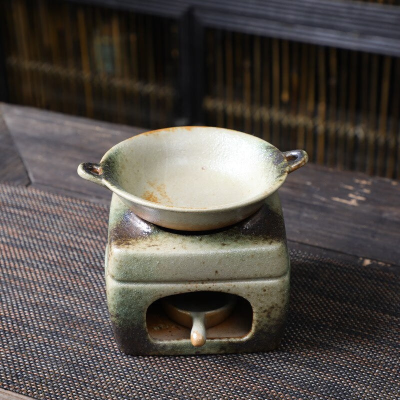 Ceramic Incense Burner Mini Stove Incense Furnace Candle Stove Home Furnace Sandalwood Essential Oil Supply Tea Roasting Oven acacuss