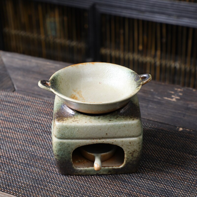 Ceramic Incense Burner Mini Stove Incense Furnace Candle Stove Home Furnace Sandalwood Essential Oil Supply Tea Roasting Oven acacuss