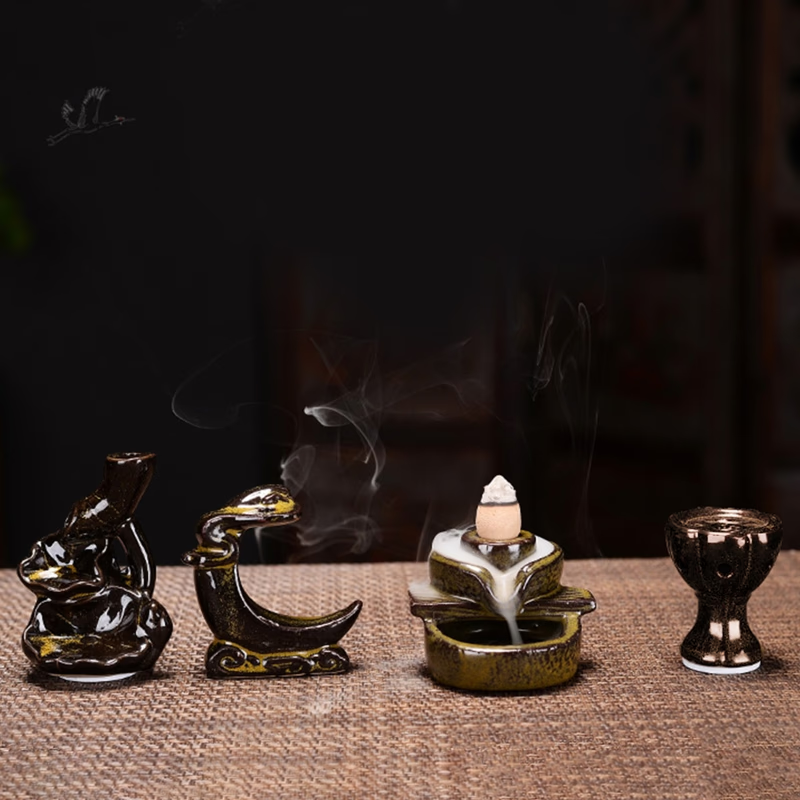 Ceramic Incense Holder acacuss