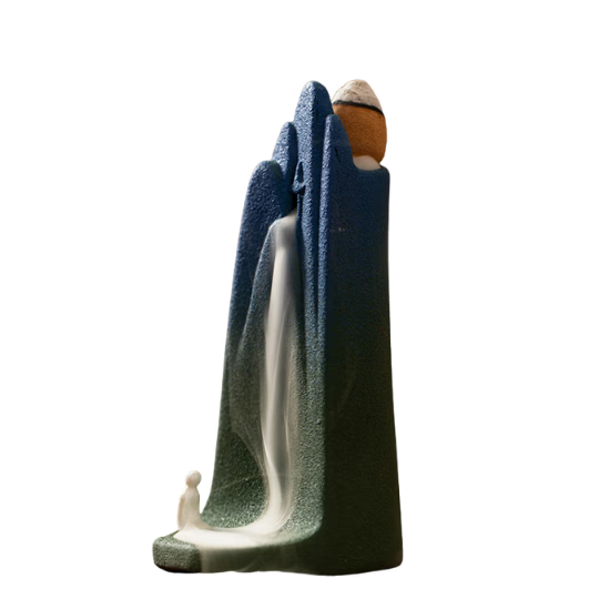 Ceramic Incense Waterfall acacuss