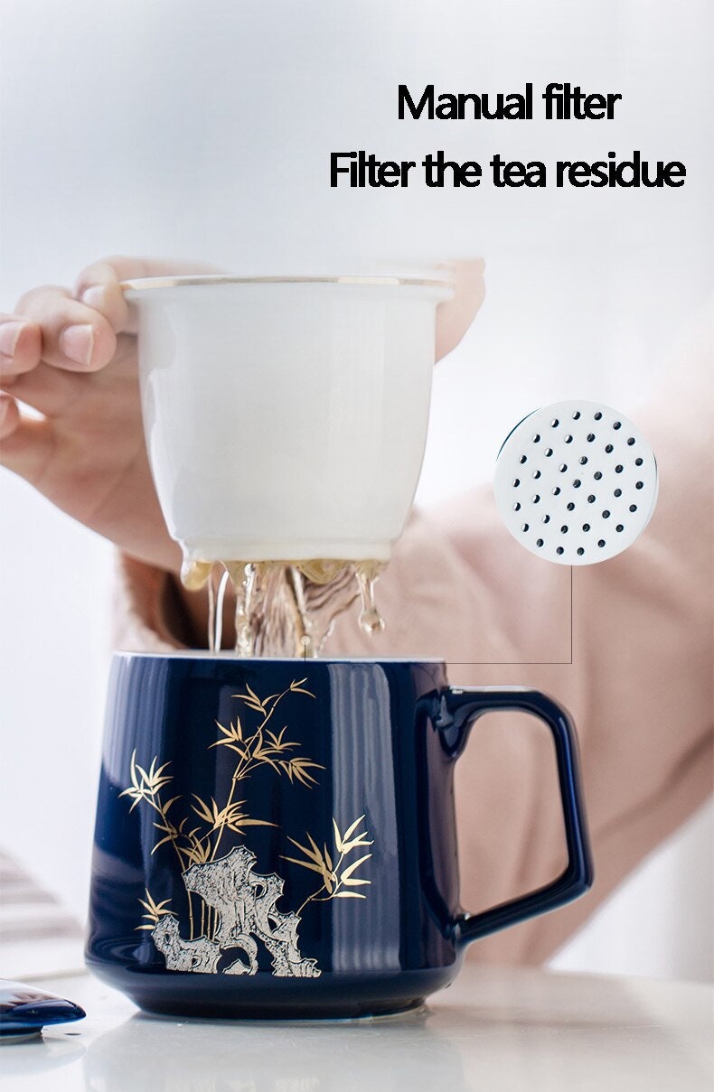 Ceramic Large TEA & Coffee cup acacuss