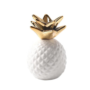 Ceramic Pineapple Piggy Bank Cute Nordic Style Table Decor Money Box acacuss