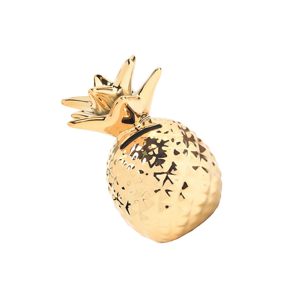 Ceramic Pineapple Piggy Bank Cute Nordic Style Table Decor Money Box acacuss