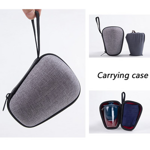 Ceramic Portable Kung Fu Tea Cup Kuai ke tea set - Travel outdoor teapot with tea cups - Travel Gaiwan tea set with Cups and Mug acacuss