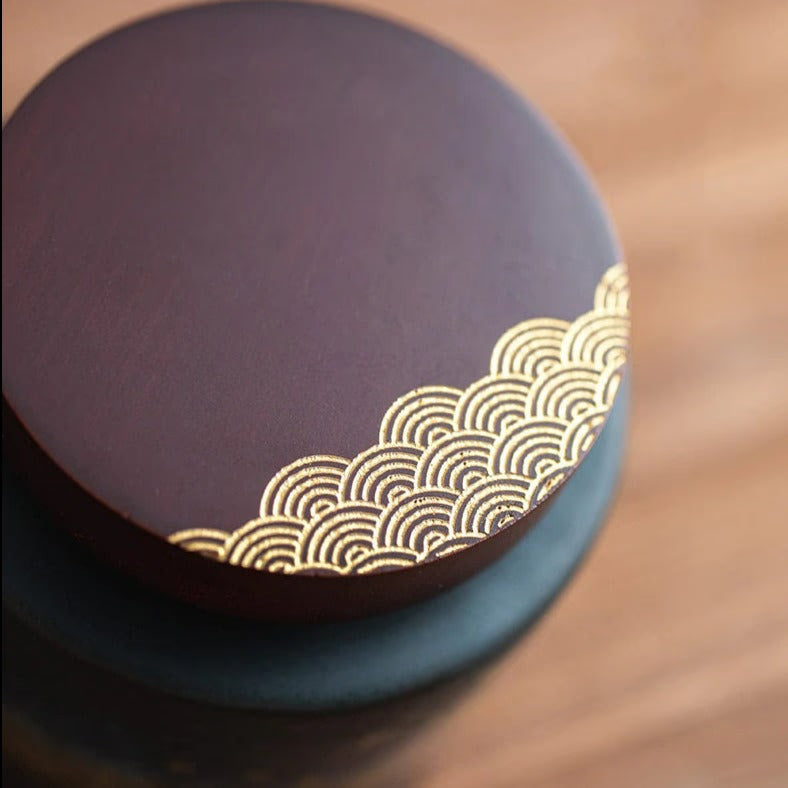 Ceramic Portable Moisture Proof Sealed Jar With Wooden Lid acacuss