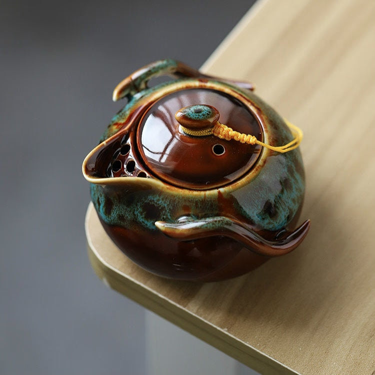 Ceramic Portable Tea Set acacuss