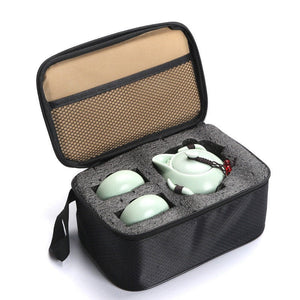 Ceramic Portable Tea Set acacuss