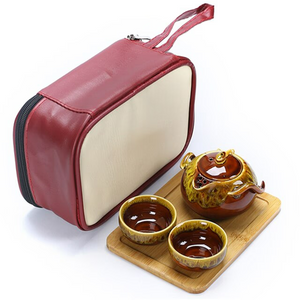 Ceramic Portable Tea Set acacuss