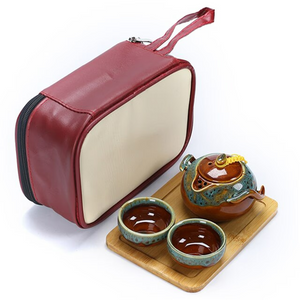 Ceramic Portable Tea Set acacuss