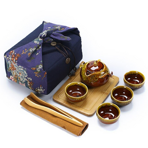 Ceramic Portable Tea Set acacuss