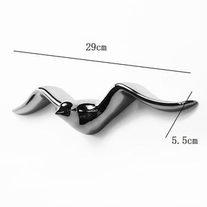 Ceramic Seagull Birds Wall Hanging Living Room Decoration Home Office Accessories TV Background Furnishings 3D Modern Statue acacuss