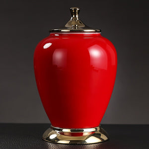 Ceramic Tea Caddy Large Storage Tank Decoration Accessories Sealed Jar Tea Caddies Food Finishing Tank Candy Jar Tea Organizer acacuss