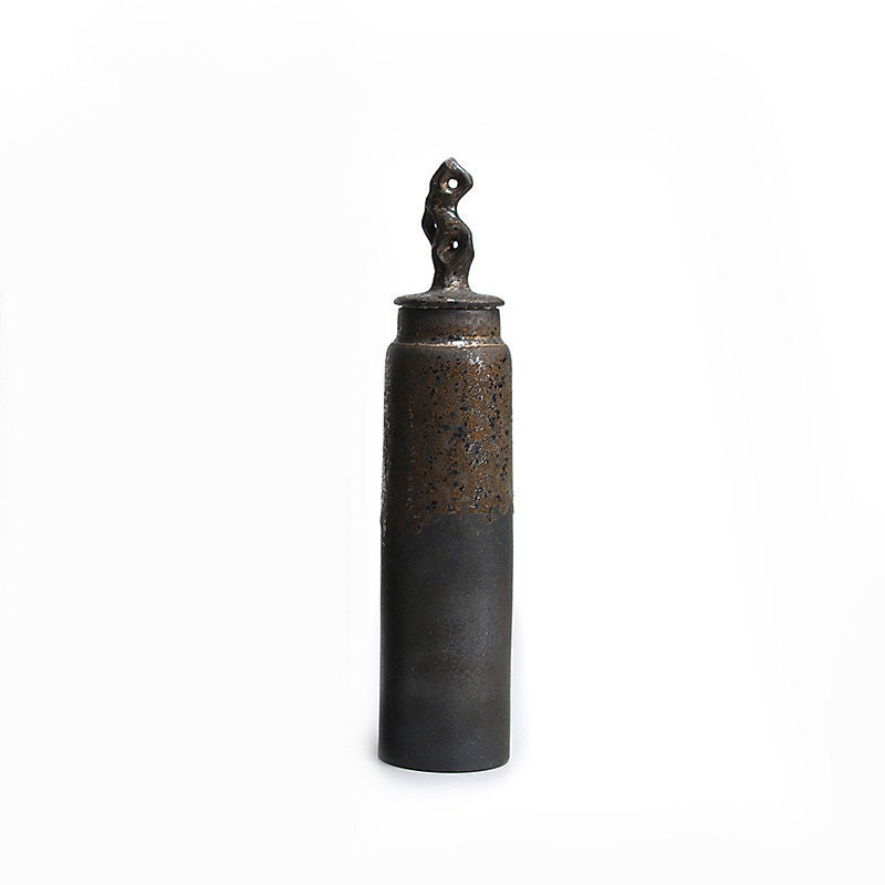 Ceramic Tea Caddy Retro Chinese Sealed Decoration Moisture-proof acacuss