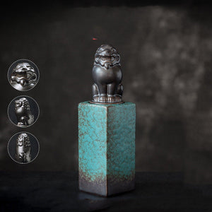 Ceramic Tea Caddy Sealed Small Storage Household Seal Decoration acacuss