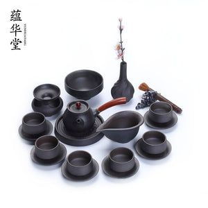 Ceramic Tea Set Side Pots Cup Set Kung Fu Tea Japanese Earthenware Tea Gift Tea Pot Set Tea Set Chinese Teaware Tea Ceremony Set acacuss