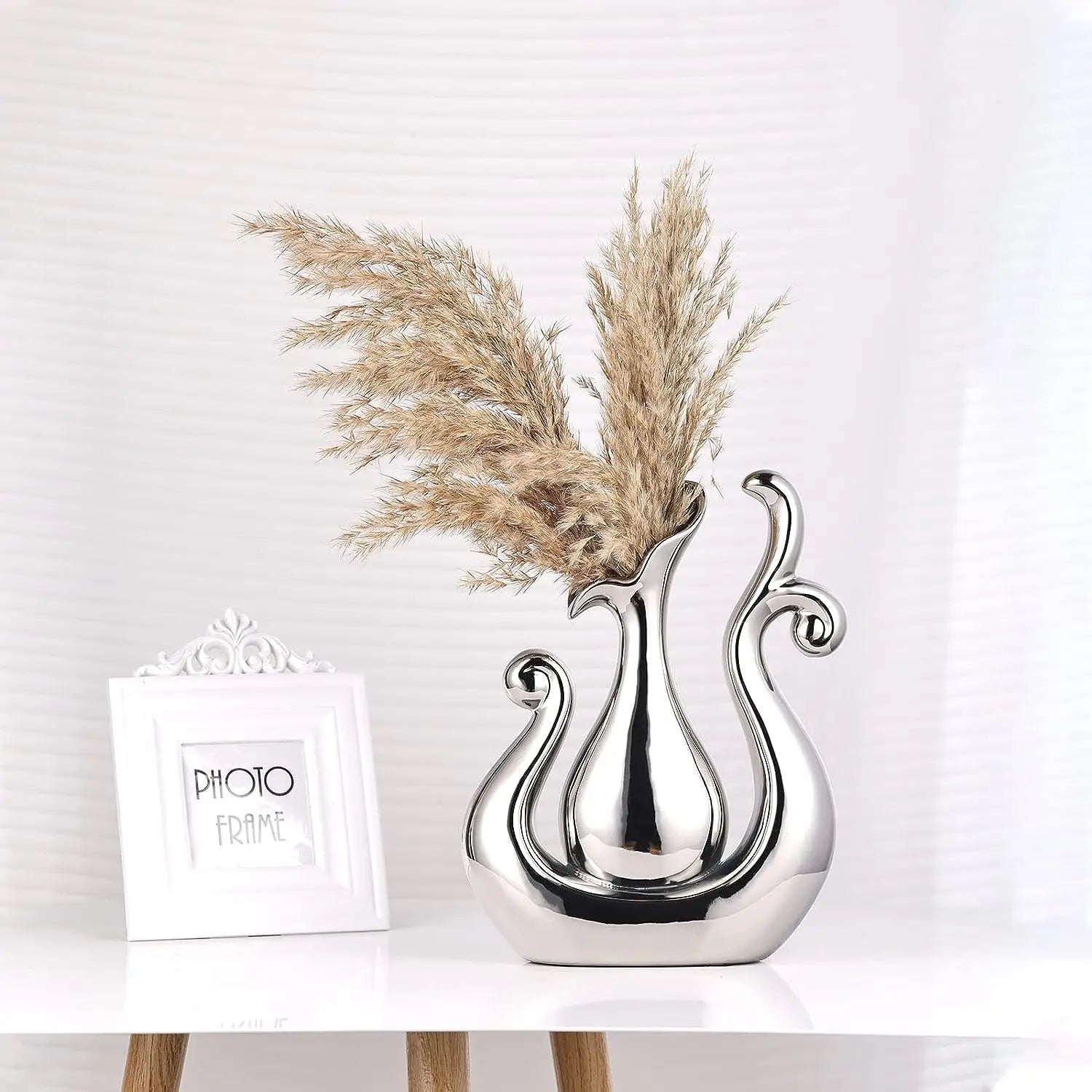 Ceramic Vase Nordic Style Living Room Decoration Creative Vase Decorative Home Art Dried Flower Accessories Wedding Gifts Living acacuss
