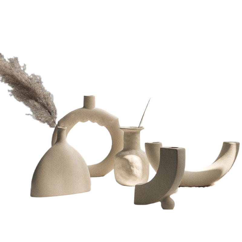 Ceramic Vases Set acacuss