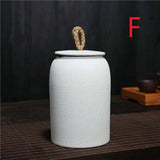 Ceramic airtight coffee canister acacuss