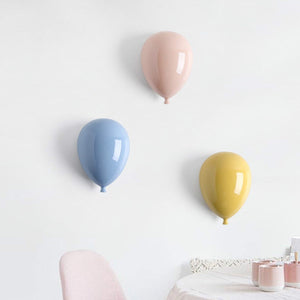 Ceramic balloon wall hanging decoration wall hanging art children's room decoration home decoration accessories sculpture gifts acacuss