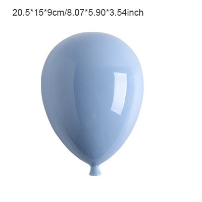 Ceramic balloon wall hanging decoration wall hanging art children's room decoration home decoration accessories sculpture gifts acacuss